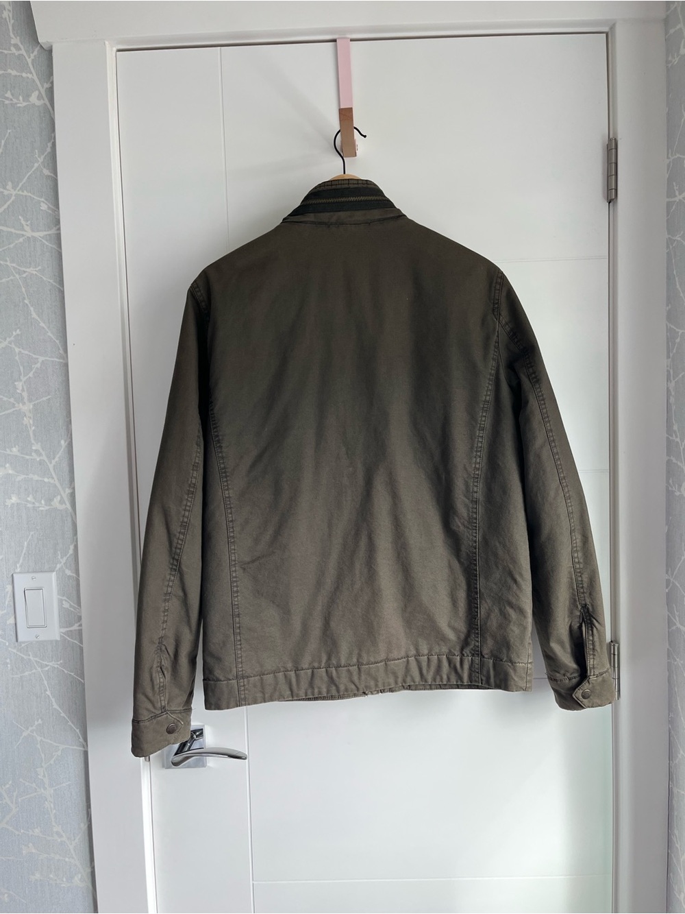 Levi's Olive Green Military Field Jacket - Picture 4 of 11